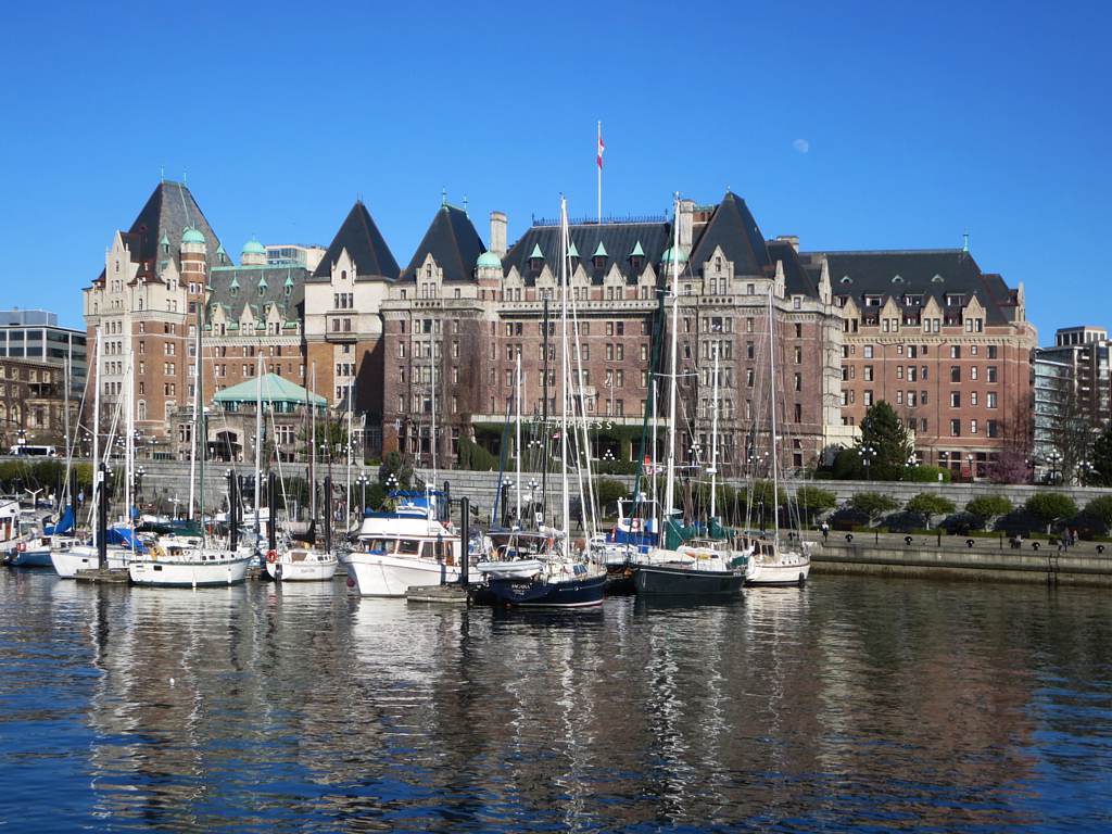 Fairmont Empress hotel in Victoria, British Columbia