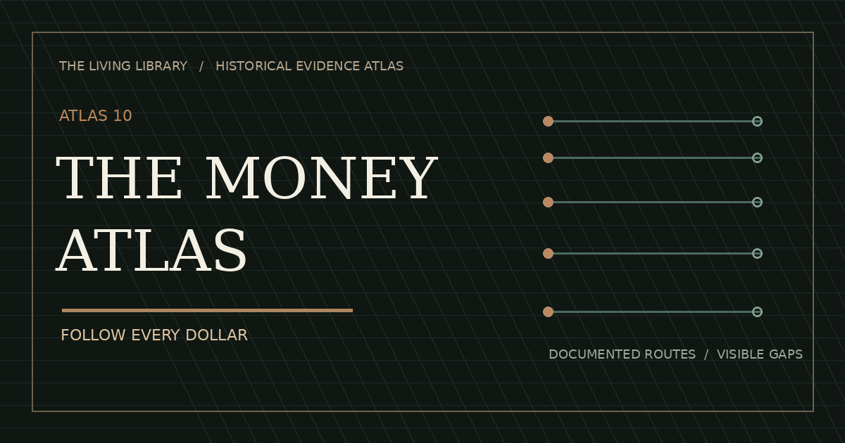 Original visual for The Money Atlas